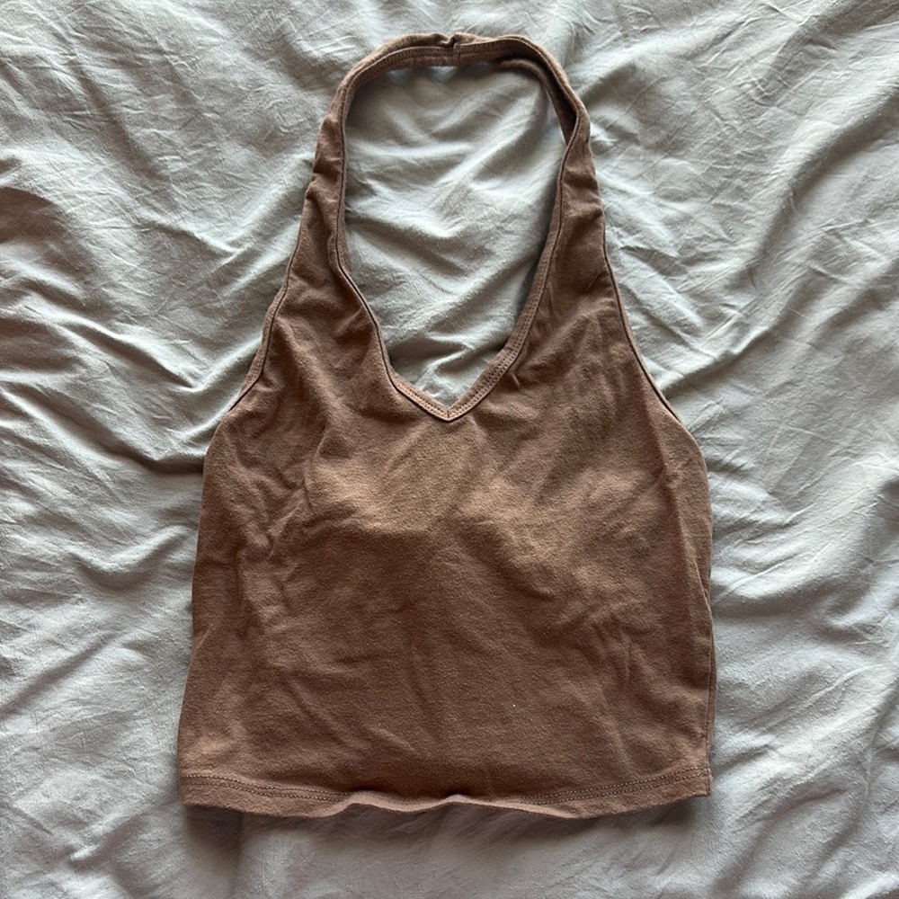 Full Tilt Chocolate Brown Top